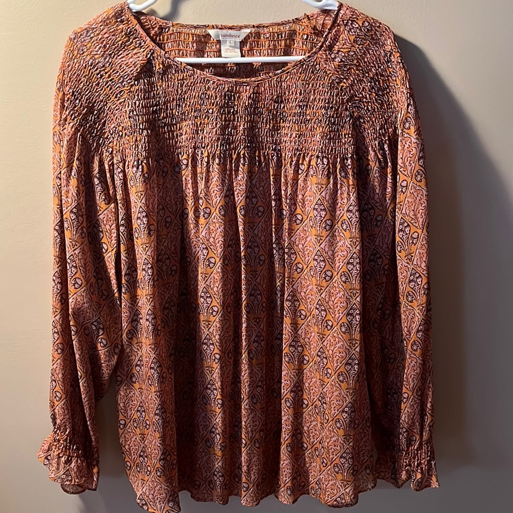 Sundance silk blouse